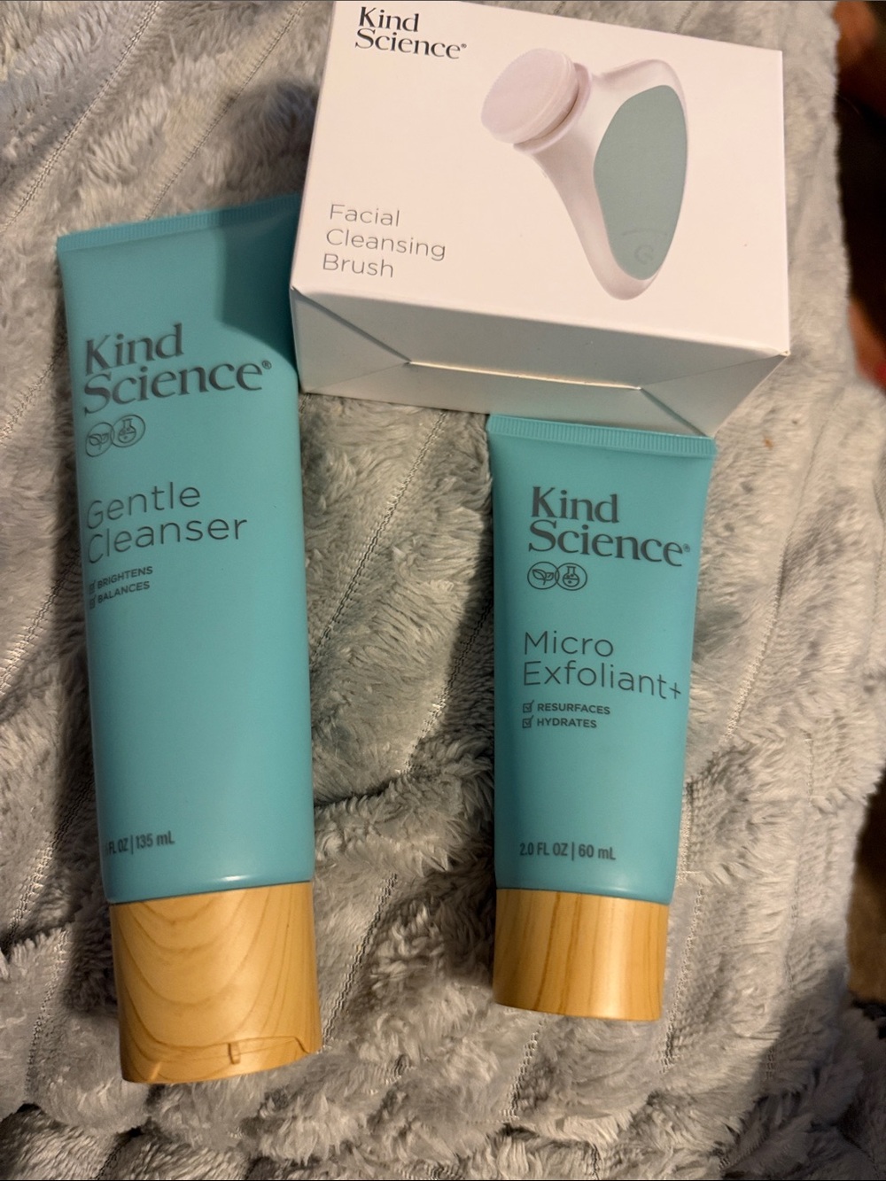 Gentle Cleanser & Micro Exfoliant+ — Blue